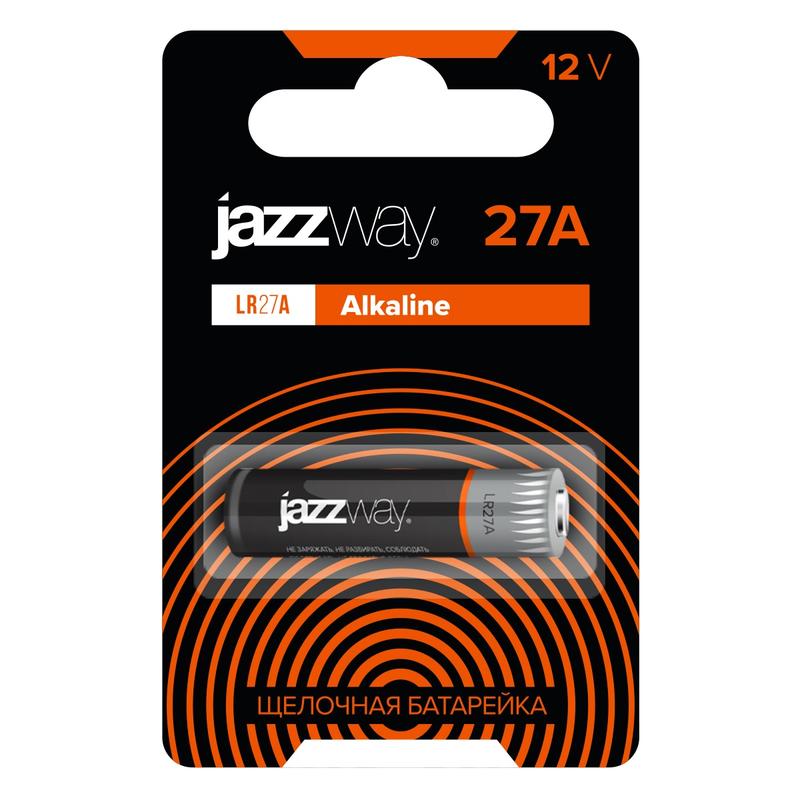 элемент питания алкалиновый lr27a 12в alkaline для пультов сигнализаций jazzway 2852670 от BTSprom.by