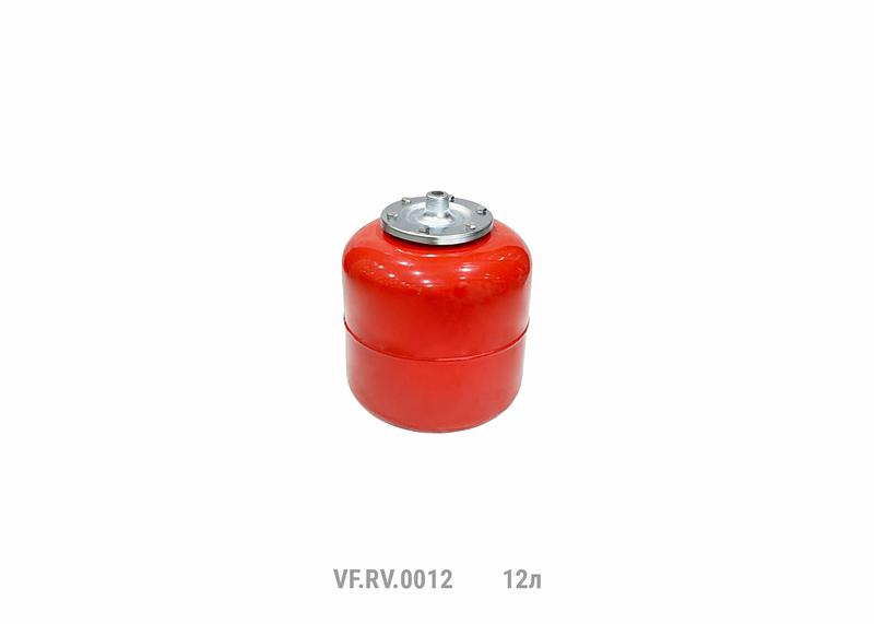 бак расширительный вертикальный rv 12л красн. (60шт/пал) valfex vf.rv.0012 от BTSprom.by