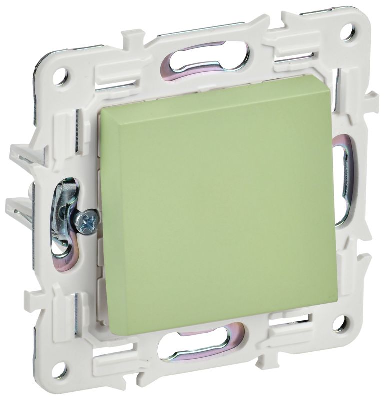 выключатель проходной 1-кл. skandy 10а sk-v02g мятный iek sk-v12-0-10-k06 от BTSprom.by