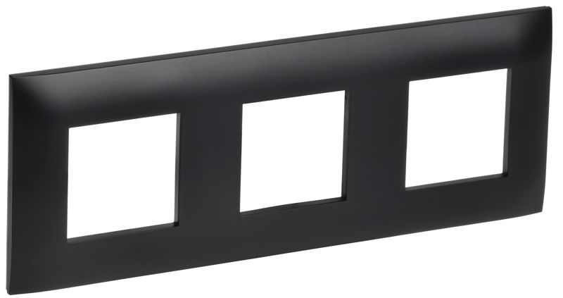 рамка 3-м skandy sk-f03bl черн. iek sk-m32-k02 от BTSprom.by
