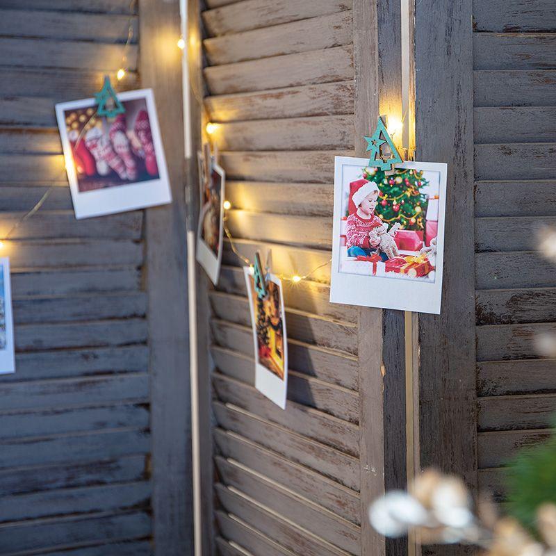  Прищепка деревянная "Новогодняя ель" 14.5х4.5х1.6см IP20 (уп.6шт) Neon-Night 504-031 фото в каталоге от BTSprom.by