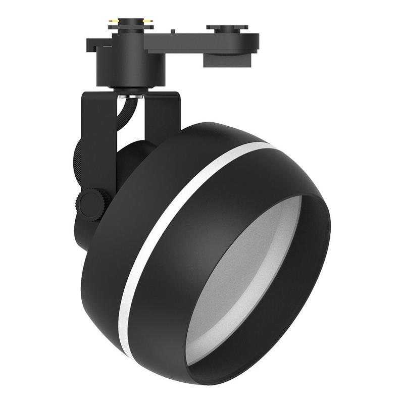 светильник трековый под лампу gx70 черн. al168 luna feron 48553 от BTSprom.by