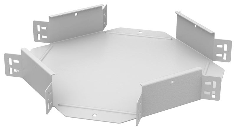 Ответвитель для лотка 100х150 2мм RAL 9016 ESCA 7 IEK ES7-KR-100-150-20-RGA от BTSprom.by