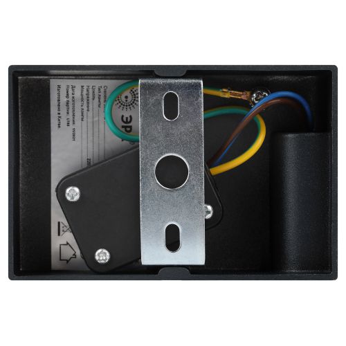  Подсветка декоративная WL37 BK MR16/GU10 для интерьера фасадов зданий черн. Эра Б0054408 фото в каталоге от BTSprom.by