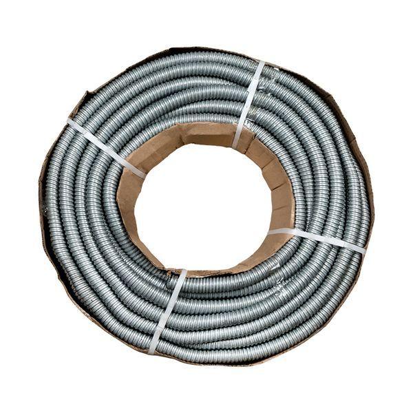  Металлорукав Р3-ЦХ-15 d15мм с протяжкой (уп.100м) EKF mrzn-15-100 фото в каталоге от BTSprom.by