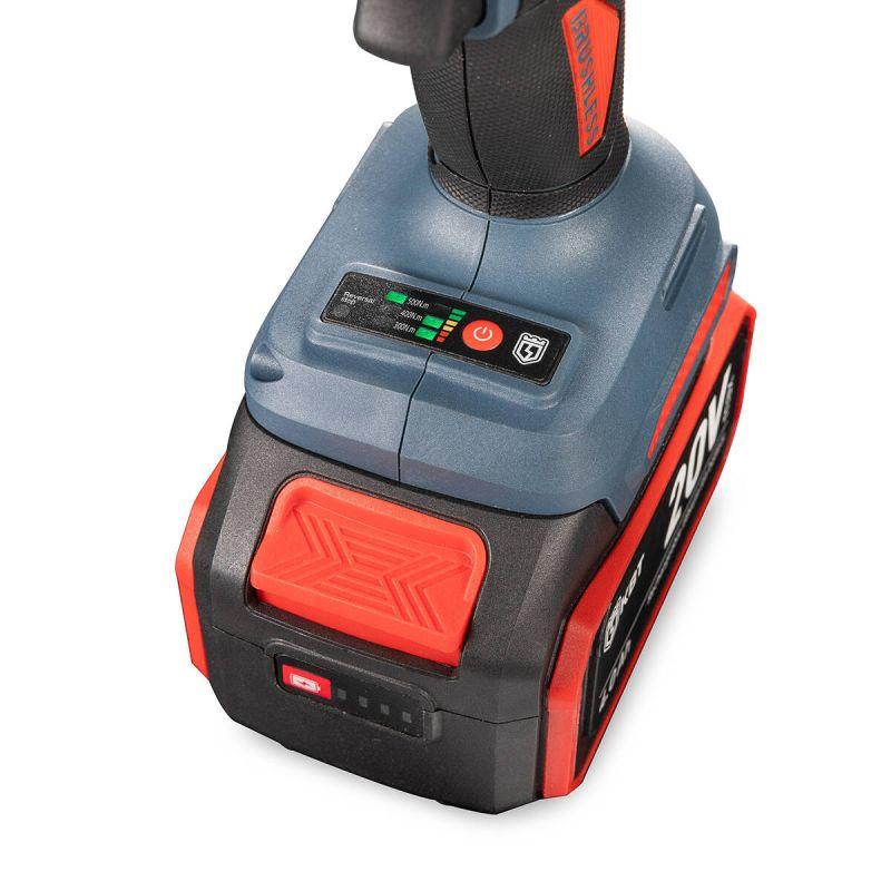  Гайковерт аккумуляторный бесщеточный WB-20-500 серия ПРОФИ КВТ 102594 фото в каталоге от BTSprom.by