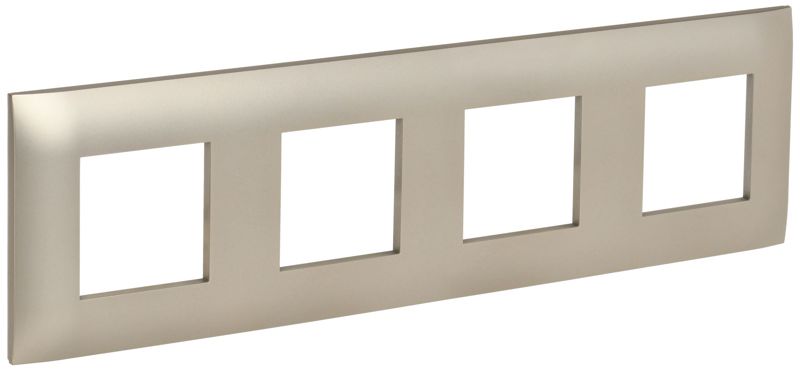 рамка 4-м skandy sk-f04sh шампань iek sk-m42-k37 от BTSprom.by