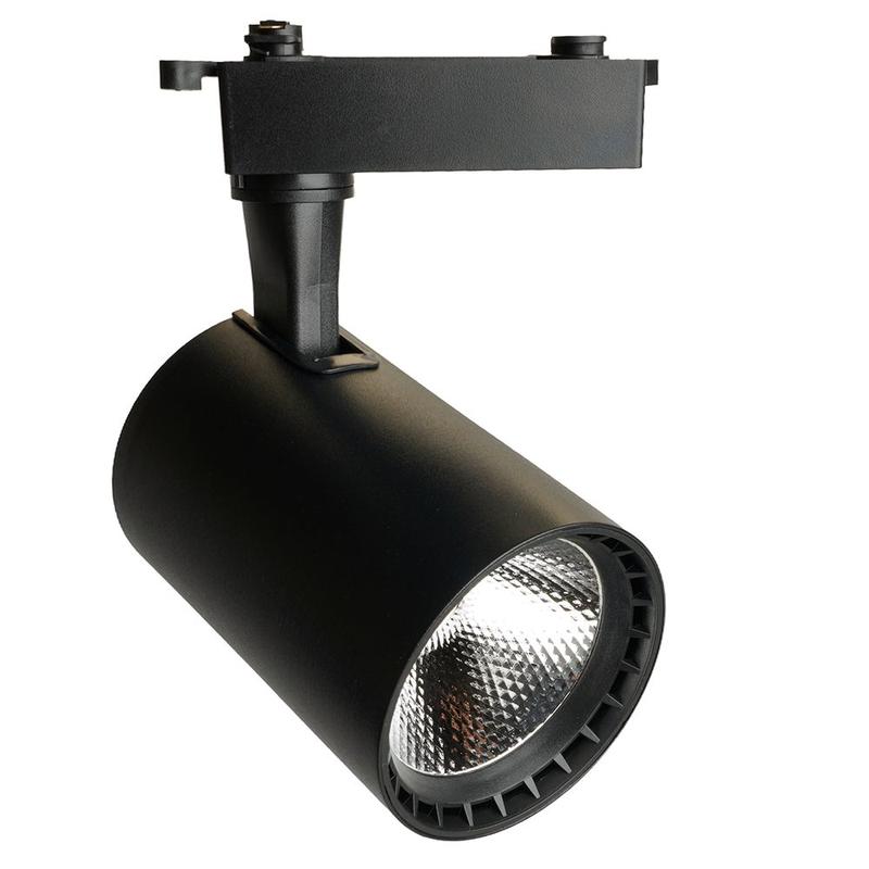 светильник светодиодный трековый на шинопровод 18вт 1440лм 4000к 35град. черн. al141 со встроенным драйвером feron 48713 от BTSprom.by