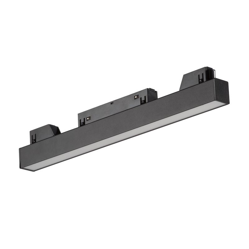 светильник светодиодный трековый магнитный 10вт 48в 3000к 300мм 120град.ччерн. vitaluce vt0200001-01.1 от BTSprom.by