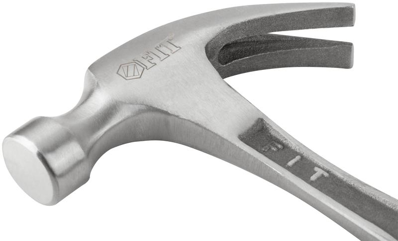  Молоток-гвоздодер Профи 32мм 570г цельнометал. FIT 44792 фото в каталоге от BTSprom.by