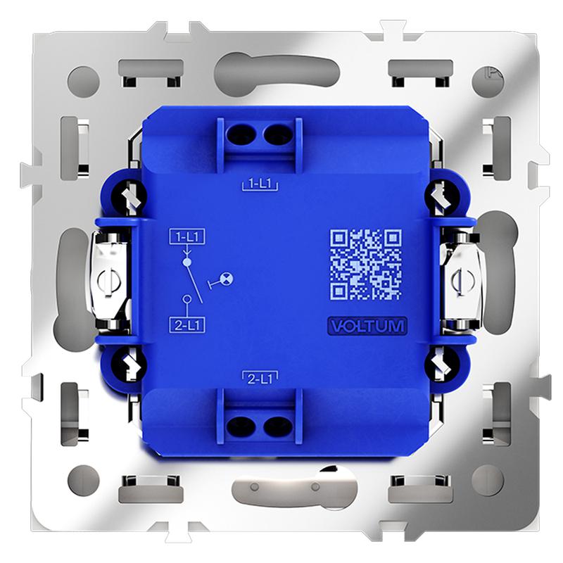  Выключатель 1-кл СП S70 10А с подсветкой механизм бел. матов. Voltum VLS010202 фото в каталоге от BTSprom.by