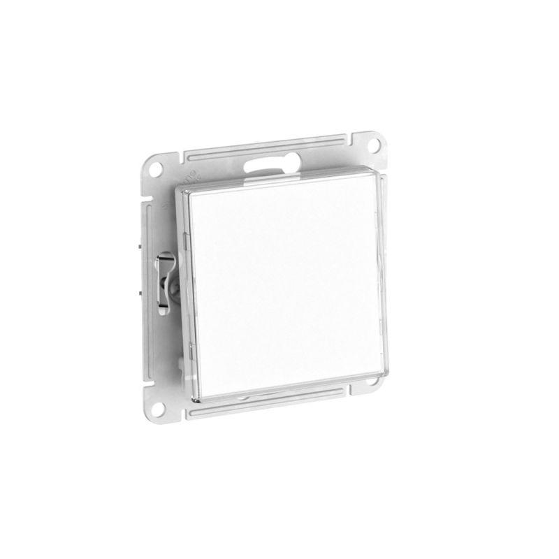 выключатель 1-кл. atlasdesign art (сх. 1) 10ax быстрозажим. клем. механизм бел. se atn200111s от BTSprom.by