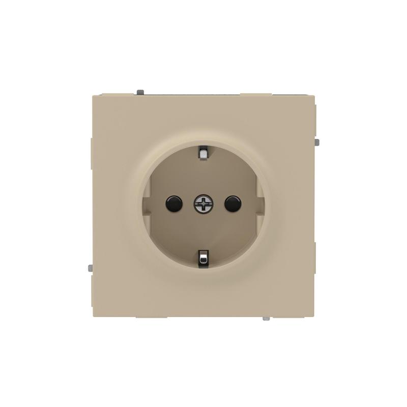 розетка силовая kant 2p+e защ. шторки ванильн. марципан dkc 7015003 от BTSprom.by