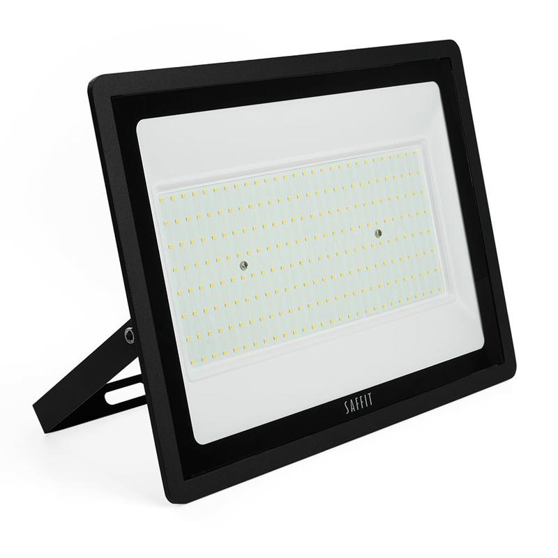 прожектор светодиодный 2835smd 200вт 6400к ac220в/50гц ip65 черн. в компактном корпусе sfl90-200 saffit 55168 от BTSprom.by