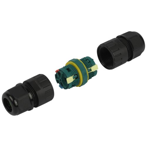  Коннектор кабельный прямой 3-Pin 0.5-2.5кв.мм IP68 безвинтовой NO-224-673 Эра Б0068045 фото в каталоге от BTSprom.by