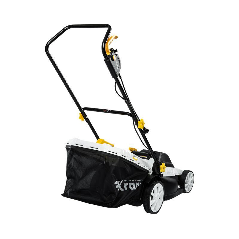  Газонокосилка электрическая KR-2000 2000Вт Ш=42см 6 уровней 45л Kranz KR-16-1241 фото в каталоге от BTSprom.by