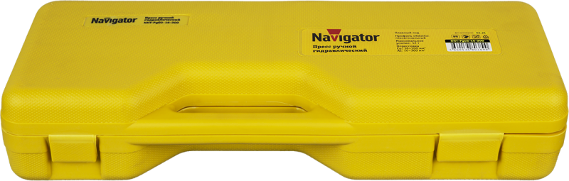  Пресс гидравлический 80 389 NHT-Pg03-16-300 (ручной; плавный ход) Navigator 80389 фото в каталоге от BTSprom.by