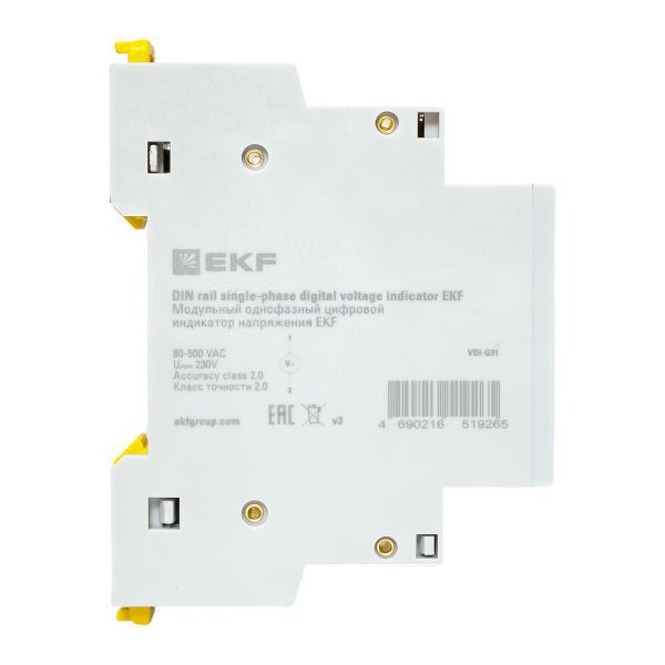  Индикатор напряжения модульный однофазный цифровой EKF VDI-G31 фото в каталоге от BTSprom.by