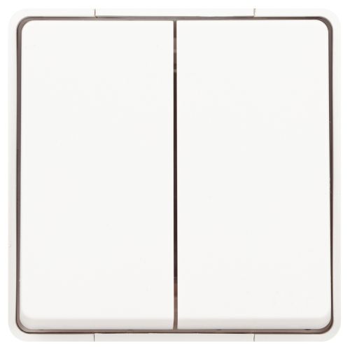  Переключатель Эксперт 11-1506-01 двойн. IP55 10АХ-250В ОУ бел. Эра Б0063295 фото в каталоге от BTSprom.by