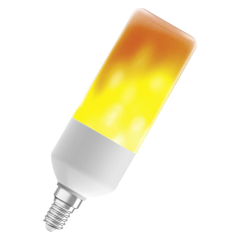 лампа светодиодная led star 10лм 0.5вт 1500к тепл. бел. e14 stick угол пучка 330град. 220-240в матов. пластик osram 4058075389885 от BTSprom.by