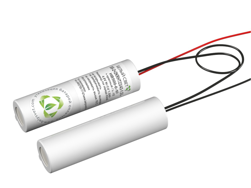 батарея аккумуляторная bs-2+2krht23/43-1.5/l-hb500-0-10 (уп.10шт) белый свет a18267 от BTSprom.by