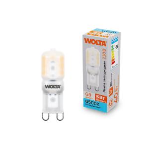 лампа светодиодная 5вт 6500к g9 wolta wstd-jcd-5w6kg9-p от BTSprom.by