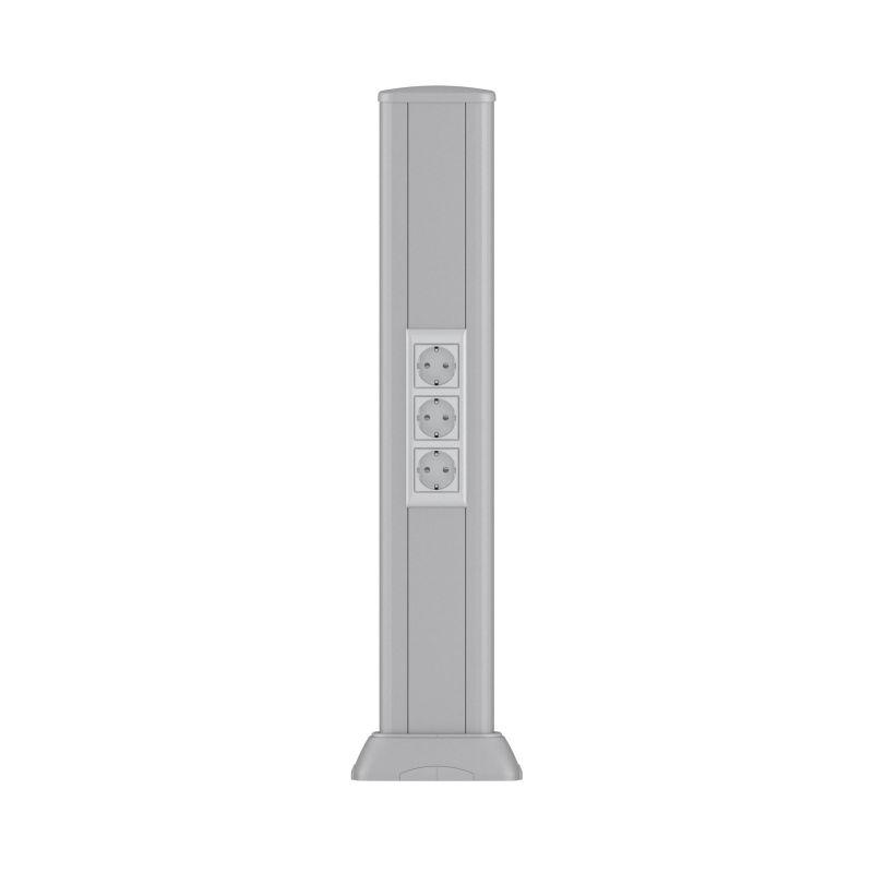 колонна 0.71м алюм. сер. метал. ral 9006 dkc 09594 от BTSprom.by