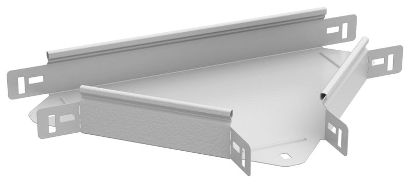 Разветвитель Т-образный 50х100 1.5мм RAL 9016 ESCA 7 IEK ES7-RT-050-100-15-RGA от BTSprom.by