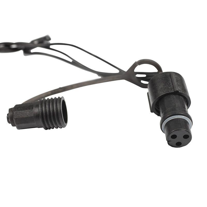  Гирлянда светодиодная "Твинкл Лайт" 10м 100LED желт. 10Вт 220-240В IP65 с контроллером 8 режимов провод ПВХ черн. Neon-Night 303-131 фото в каталоге от BTSprom.by