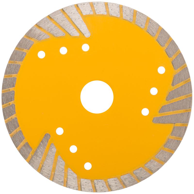  Диск отрезной алмазный сегментный Profi Plus 125х2.4х8.3х22.2мм с защитными секторами Cutop 67-415 фото в каталоге от BTSprom.by