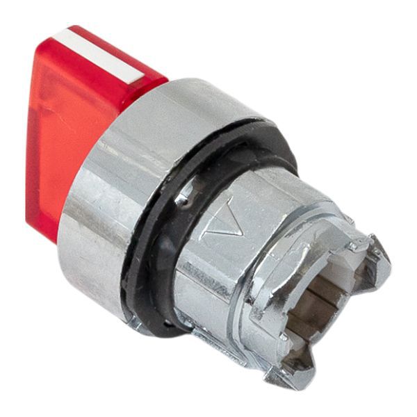  Механизм переключателя исполнительный XB4 IP65 на 2 положения возвратный без фиксации с подсветкой с короткой ручкой красн. EKF XB4BD2L-R-65 фото в каталоге от BTSprom.by