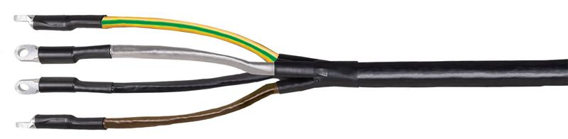 комплект муфты концевой пквтп внутренней установки 4х150/240 без наконечников пвх/спэ изоляция 1кв iek uzm-xlk1-vn4-150240x от BTSprom.by