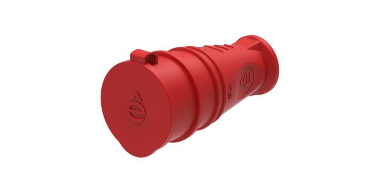 розетка кабельная multiset 16а 2p+e 250в ip44 каучук красн. se mst4402rd от BTSprom.by