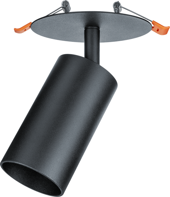 светильник 93 351 nfs-c-006-02 gu10 встраив. поворотный черн navigator 93351 от BTSprom.by