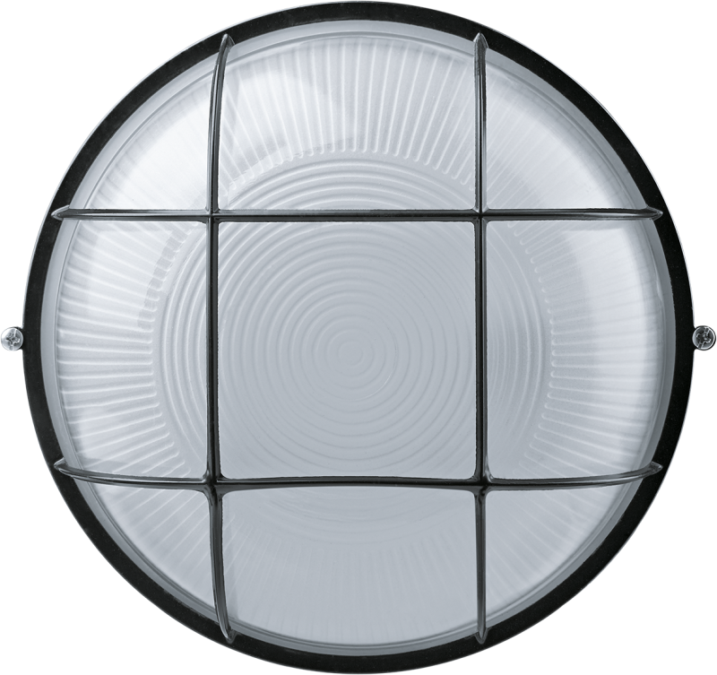 светильник лон 94 809 nbl-r2-100-e27/bl 1х100вт e27 ip54 (аналог нпб 1102 черн. круг с решеткой 100вт) navigator 94809 от BTSprom.by