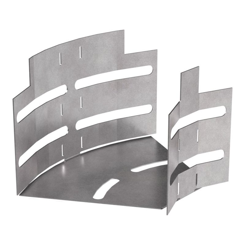 Угол для лотка горизонтальный изменяемый 0-45град. 100х80 Стандарт Промрукав PR16.0983 от BTSprom.by