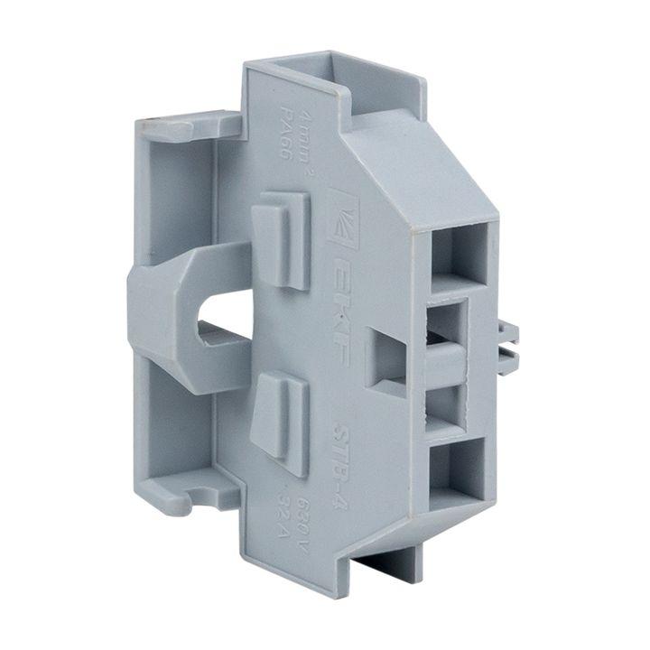 миниклемма stb-4 32а сер. proxima ekf stb-m-4-gray от BTSprom.by