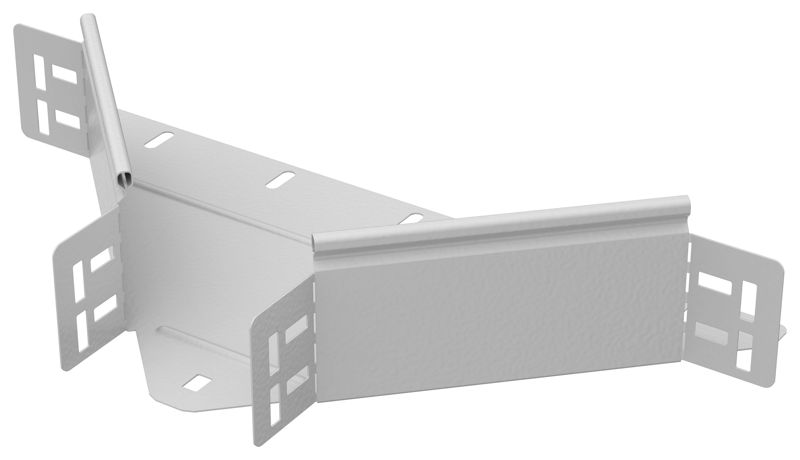 Отвод Т-образный 100х100 0.8мм RAL 9016 ESCA 5 IEK ES5-OT-100-100-08-RGA от BTSprom.by