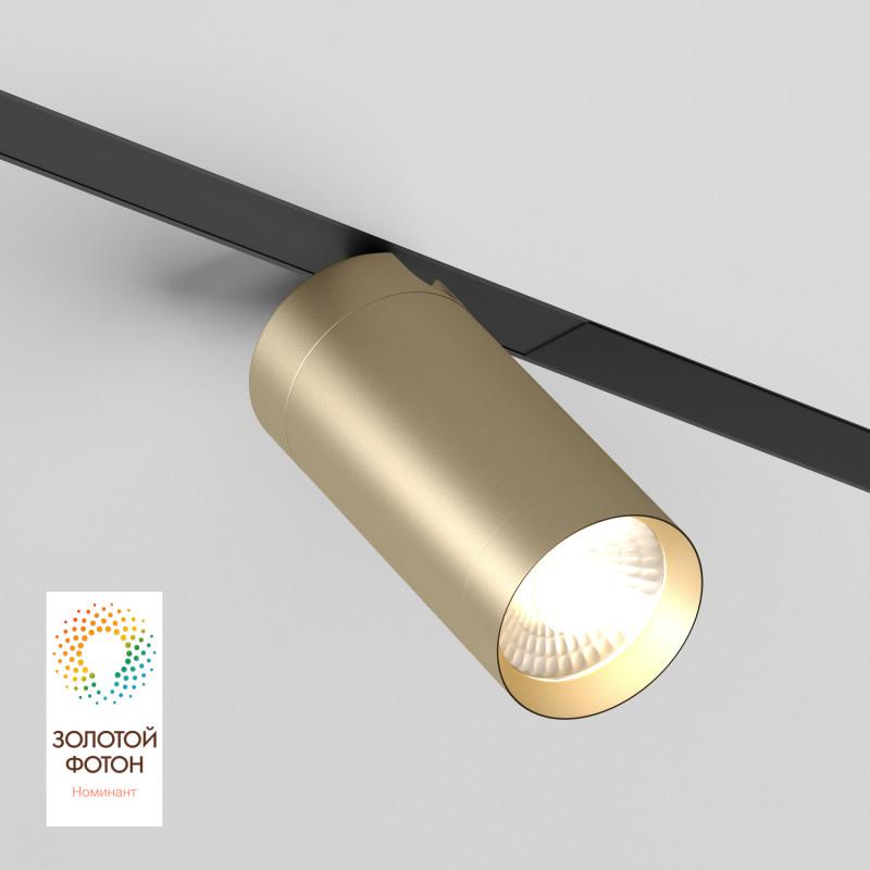 светильник акцентный smart spot 9вт dim 3000к-6000к матов. зол. с черн. denkirs dk8010-bg от BTSprom.by