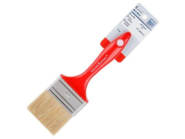кисть плоская 3"-70мм смеш. щетина (стены, фасады) color expert (покраска стен и фасадов) 81287002 от BTSprom.by