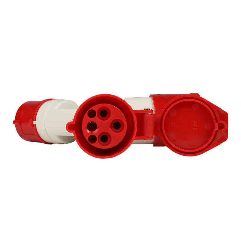  Адаптер силовой двухлучевой 1012 14 16А 6h 380AC 3P+PE IP44 КЭАЗ 235596 фото в каталоге от BTSprom.by