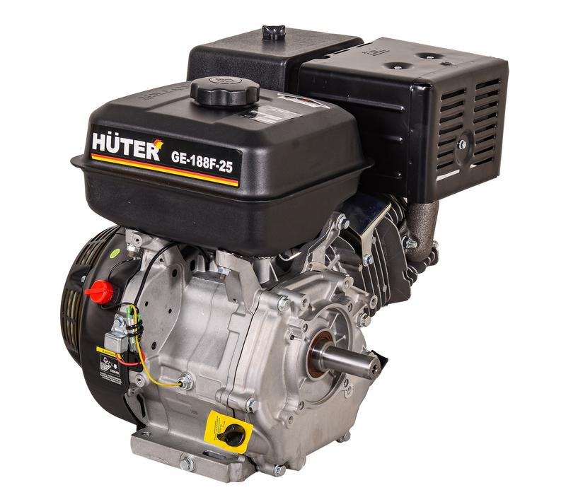 двигатель бензиновый ge-188f-25 huter 70/15/4 от BTSprom.by
