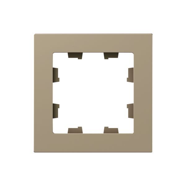 рамка 1-м эпика пластик шампань ekf up1-fpc-01 от BTSprom.by