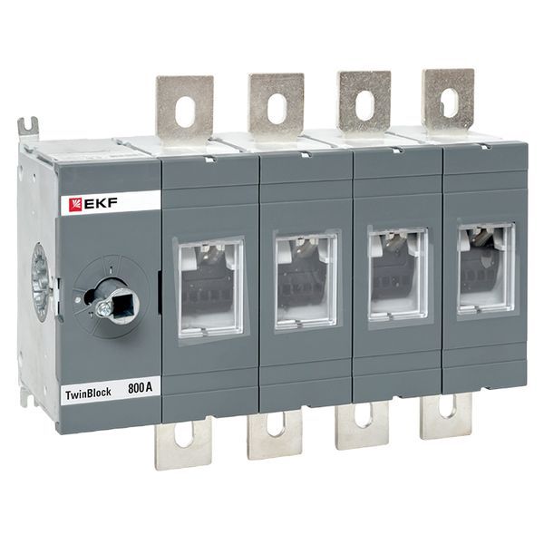 рубильник 4п 800а без рукоятки управления twinblock ekf tb-s-800-4p от BTSprom.by