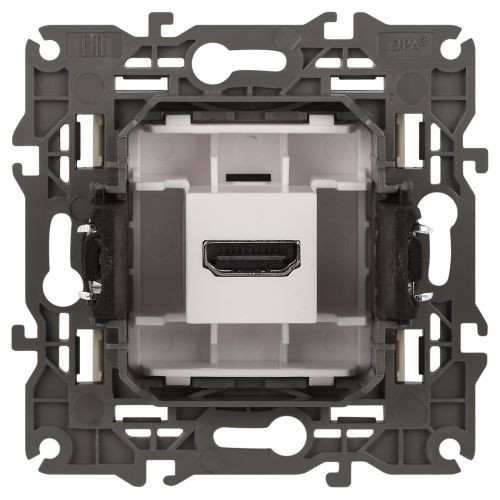  Розетка 14-3114-02 HDMI Elegance сл. кость ЭРА Б0034333 фото в каталоге от BTSprom.by