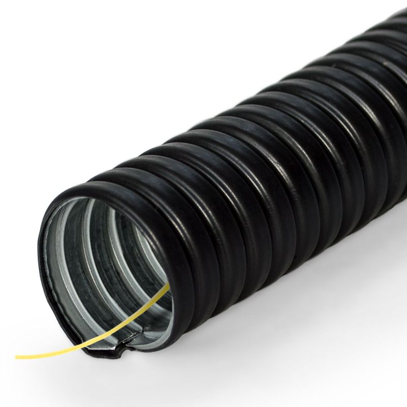 металлорукав в пвх изоляции р3-цп-нг-20 с протяжкой (уп.50м) промрукав pr04.0117 от BTSprom.by