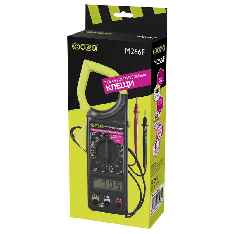  Инструмент клещи токовые M266F ФАZА 5000353 фото в каталоге от BTSprom.by