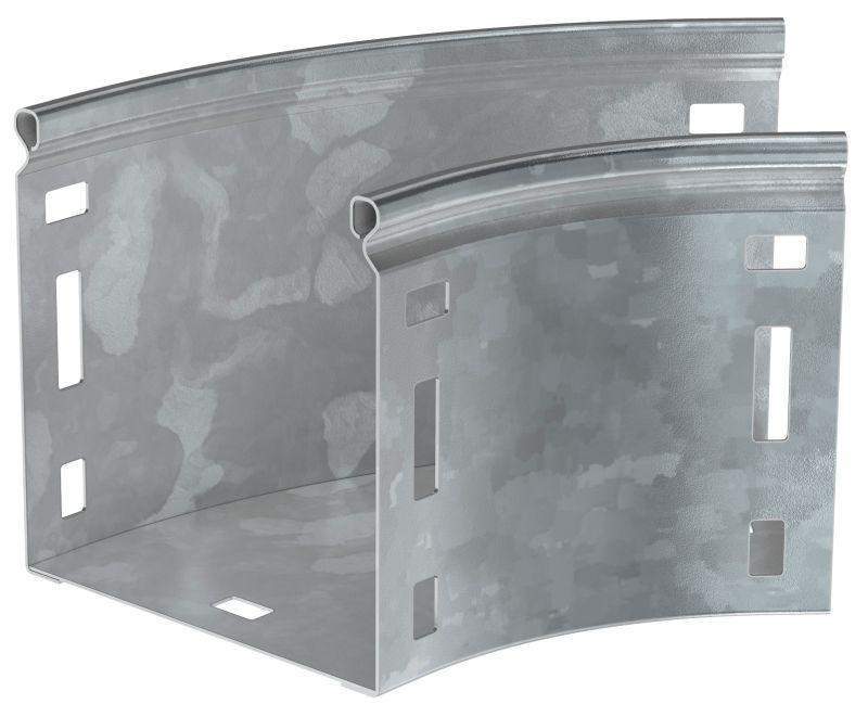 Угол для лотка плавный 45град. 300х100 Г01 ESCA HDZ IEK CPG01-0-45-100-300-HDZ от BTSprom.by