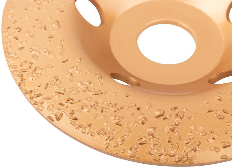  Диск шлифовальный наклонный твердосплавный посадочный диаметр 22.2мм 125мм Р24 FIT 39531 фото в каталоге от BTSprom.by