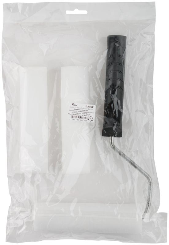  Валик 140мм + 2 шубки поролоновый КУРС 02962 фото в каталоге от BTSprom.by